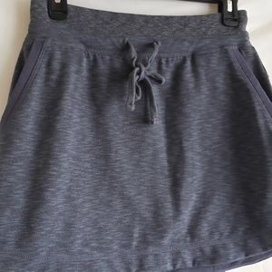 Athleta Heather Charcoal Grey Skirt Gently Worn XS